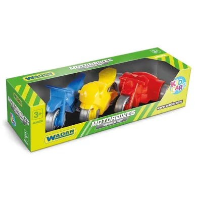 Wader, Kid Cars, Motocykle, zestaw pojazdów