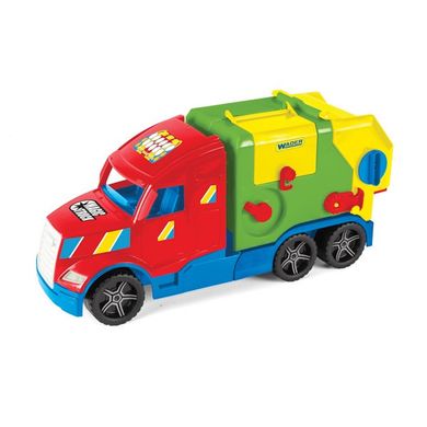Wader, Magic Truck Basic, Śmieciarka kontenerkoparka
