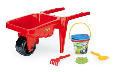 Wader, taczka Gigant z kompletem do piasku