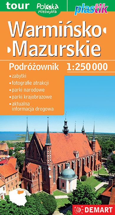 Warmińsko-Mazurskie. Podróżownik 1:250000