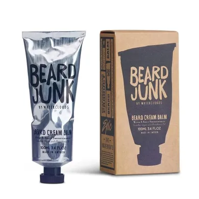 Waterclouds, Beard Junk Beard Cream Balm, kremowy balsam do brody, 100 ml