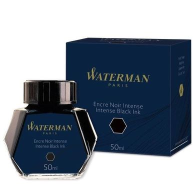 Waterman, atrament, czarny, 50 ml