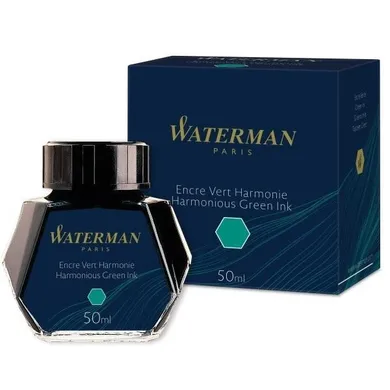 Waterman, atrament, zielony, 50 ml