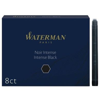 Waterman, Standard, naboje do piór, czarne