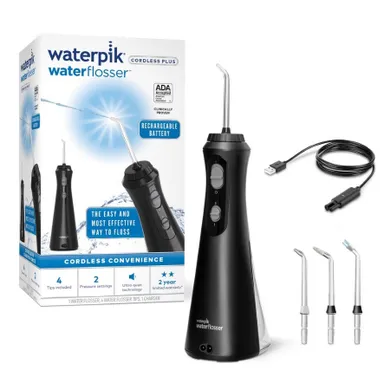 WaterPik, Ultra Black, irygator podróżny, czarny