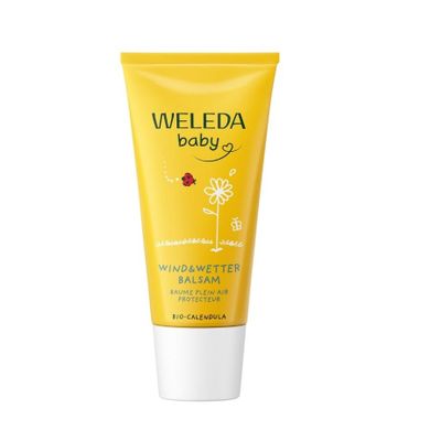 Weleda, Baby, ochronny krem dla dzieci na niepogodę i wiatr z nagietkiem lekarskim, 30 ml