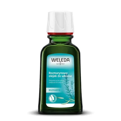 Weleda, Rosemary, rozmarynowy olejek do włosów, 50 ml