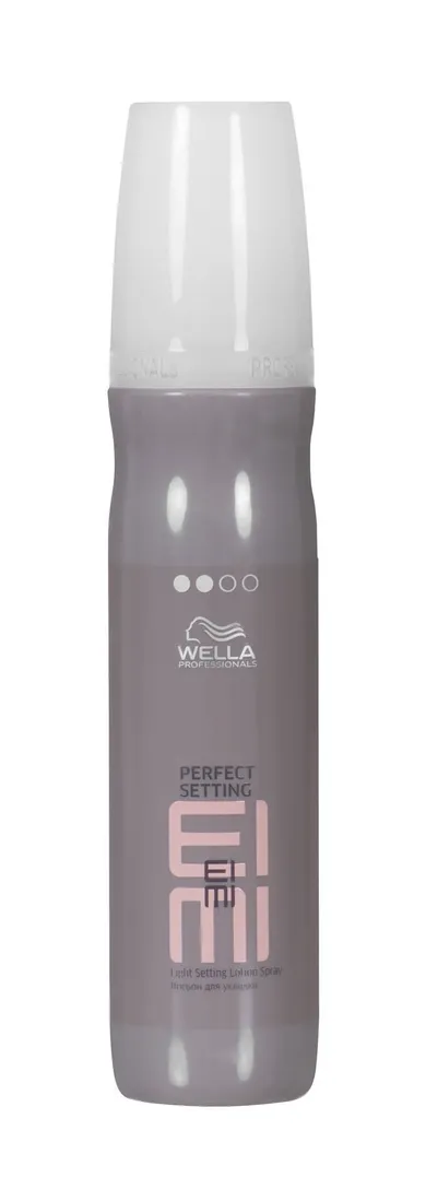 Wella, Eimi, Perfect Setting, spray utrwalający do nabłyszczania i zmiękczania włosów, 150 ml