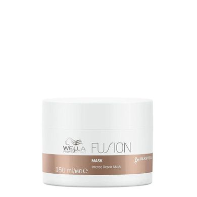 Wella Professionals, Fusion Intense Repair Mask, intensywnie odbudowująca maska do włosów zniszczonych, 150 ml