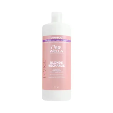 Wella Professionals, Invigo Blonde Recharge, szampon do włosów blond, 1000 ml