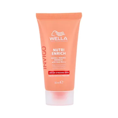 Wella Professionals, Invigo Nutri-Enrich, maska do włosów suchych, 30 ml