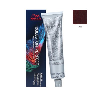 Wella Professionals, Koleston Perfect Me+, farba do włosów, nr 0/66, 60 ml
