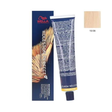Wella Professionals, Koleston Perfect Me+, farba do włosów, nr 10/38, 60 ml