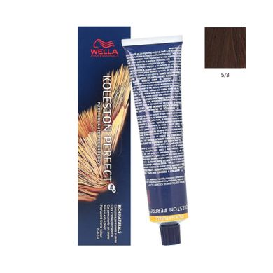 Wella Professionals, Koleston Perfect Me+, farba do włosów, nr 5/3, 60 ml