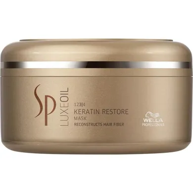 Wella Professionals, SP Luxe Oil Keratin Restore Mask, maska odbudowująca do wszystkich rodzajów włosów, 150 ml