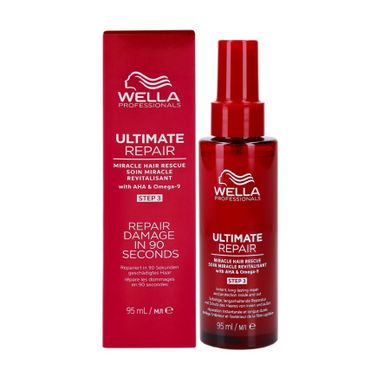 Wella Professionals, Ultimate Repair Miracle Hair Rescue, ochronne serum naprawczo-wygładzające, 95 ml
