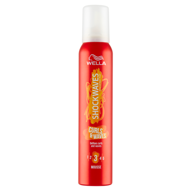Wella, Shockwaves Curls & Waves, pianka do włosów, 200 ml