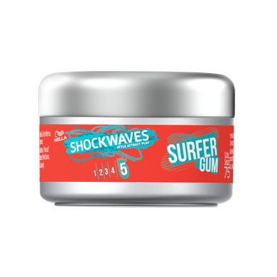 Wella, Shockwaves Surfer Gum, ultra mocna guma do włosow, 75 ml