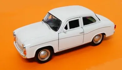 Welly, FSM Syrena 105, pojazd, biały, 1:39