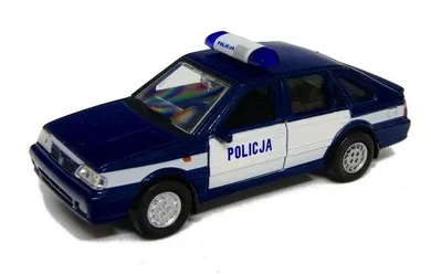 Welly, Polonez Caro, Policja, pojazd, białe drzwi, 1:39