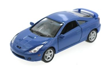 Welly, samochód Toyota Celica '02, niebieski