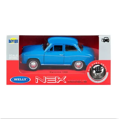 Welly, Syrena 105, pojazd, model metalowy, 1 szt.