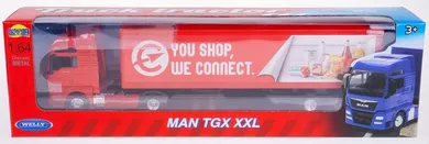 Welly, truck 1:64 man, pojazd