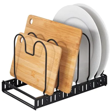 Wenko, teleskopowy ociekacz na naczynia, czarny