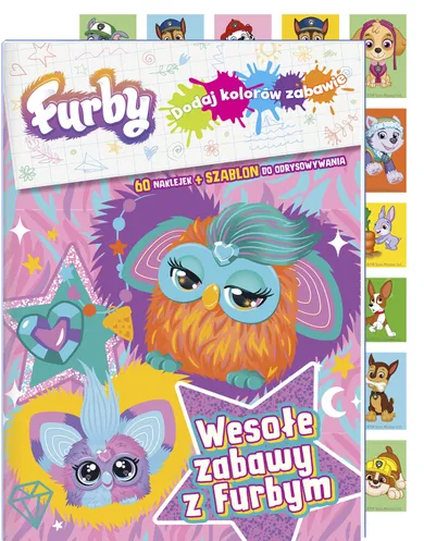 Wesołe zabawy z Furbym. Dodaj kolorów zabawie