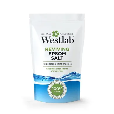Westlab, Reviving Epsom Bath Salt, odświeżająca sól do kąpieli, 350 g