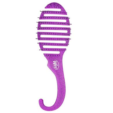 Wet Brush, Shower Detangler, szczotka do rozczesywania włosów pod prysznicem Purple Glitter