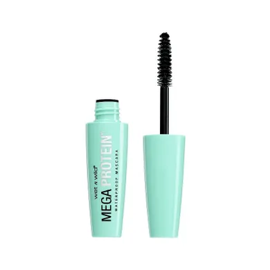 Wet N Wild, Mega Protein Waterproof Mascara, wodoodporny tusz do rzęs, Very Black, 6 ml