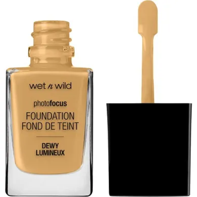 Wet n Wild, Photo Focus Dewy Foundation, długotrwały podkład do twarzy, Desert Beige, 28 ml