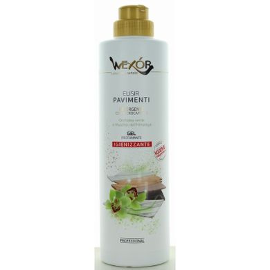 Wexór Professional, płyn do płukania tkanin z proteinami jedwabiu, himalayan green, 750 ml