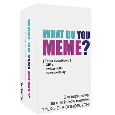 What Do You Meme? Szybka rozgrywka z GIF'ami, gra towarzyska