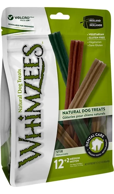 Whimzees, gryzak Stix M, 14 szt.