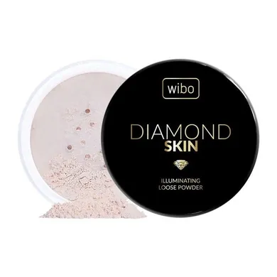 Wibo, Diamond Skin Illuminating Loose Powder, sypki puder do twarzy z kolagenem, 5.5g
