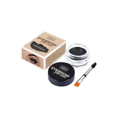 Wibo, Eyebrow Pomade, wodoodporna pomada do brwi, 3 Black Brown, 6g