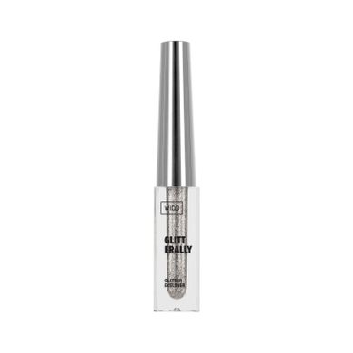 Wibo, Glitterally, brokatowy eyeliner do powiek, nr 1, 3g
