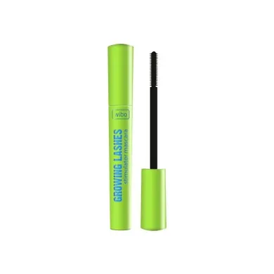 Wibo, Growin gLashes Stimulator Mascara, pogrubiająco-wydłużający tusz do rzęs, Black, 8 g