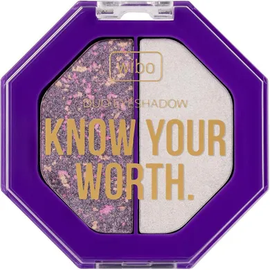 Wibo, Know Your Worth Duo Eyeshadow cienie do powiek, 1 On My Own, 5g