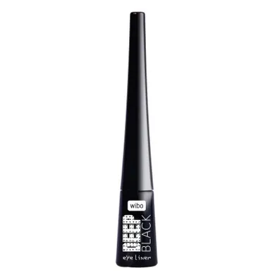 Wibo, płynny eyeliner, Deep Black, 4 ml