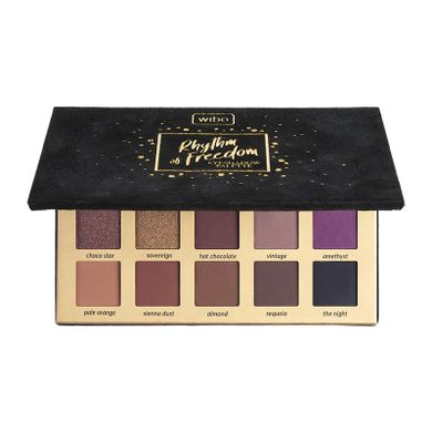 Wibo, Rhythm Of Freedom Eyeshadow Palette, paleta cieni do powiek, 15 g