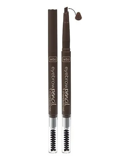 Wibo, Shape&Define Eyebrow Pencil, wodoodporna kredka do konturowania brwi, nr. 2, 2g
