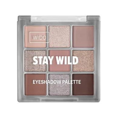 Wibo, Stay Wild Eyeshadow Palette, paleta cieni do powiek, 5g