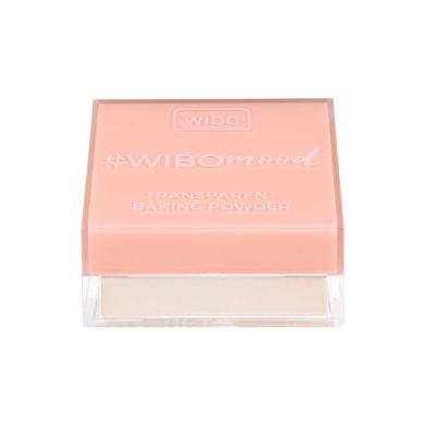 Wibo, Wibomood Transparent Baking Powder, transparentny sypki puder kamuflujący niedoskonałości cery, 14 g