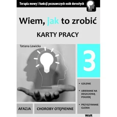 Wiem jak zrobić. Karty pracy. Część 3