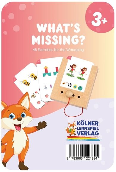 WiemTo, Czego Brakuje, karty edukacyjne, 3+