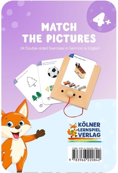 WiemTo, Dopasuj Obrazki, karty edukacyjne, 4+