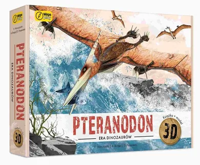 Wilga Play, Era dinozaurów, Ptreanodon, książka i model 3D